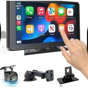 (Hieha) Christmas Gift: 2025
Wireless Portable Carplay and Android Auto 7"
Touch